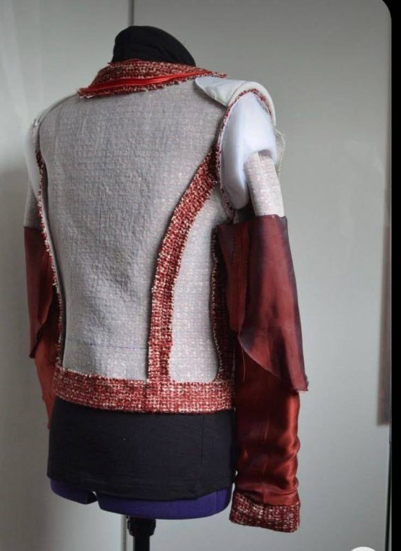 دوخت آستر کت