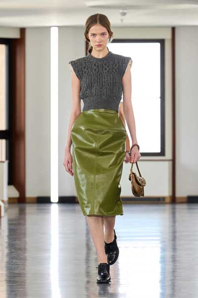 انواع استایل با دامن 2 دامن مدادی