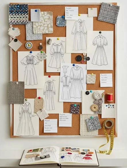 غلبه بر ترس از شروع خیاطی (7 عادت طلایی هنرجویان موفق) 7 sewing portfolio 6