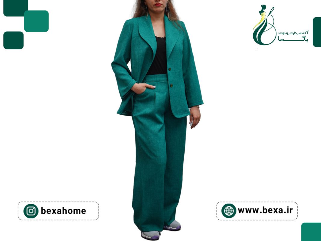 غلبه بر ترس از شروع خیاطی (7 عادت طلایی هنرجویان موفق) 5 کت و شلوار یقه آرشال