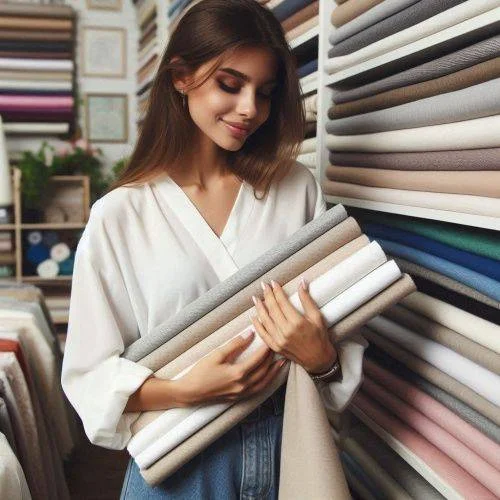 پارچه کتان و 5 نوع پرکاربرد آن در خیاطی 8 انتخاب پارچه لینن
