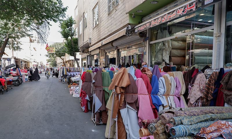 بازار پارچه عبدل آباد