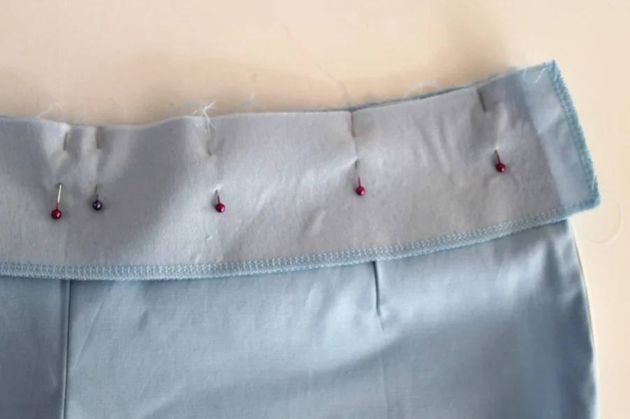 وصل سجاف نوار کمری به شلوار