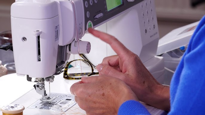 راه اندازی و تنظیم چرخ خیاطی 3 تنظیم کشش نخ در چرخ خیاطی