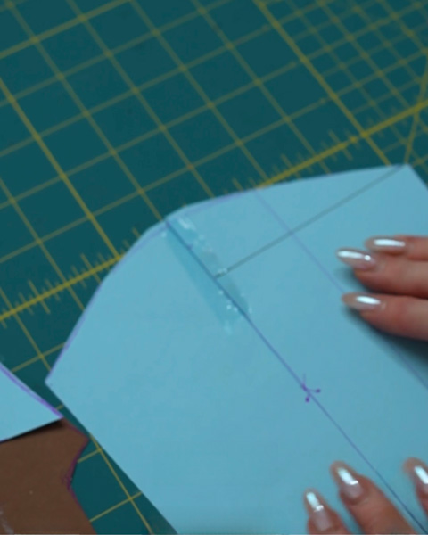 نکات رسم الگو و دوخت کت فری سایز 5 آستین کامل