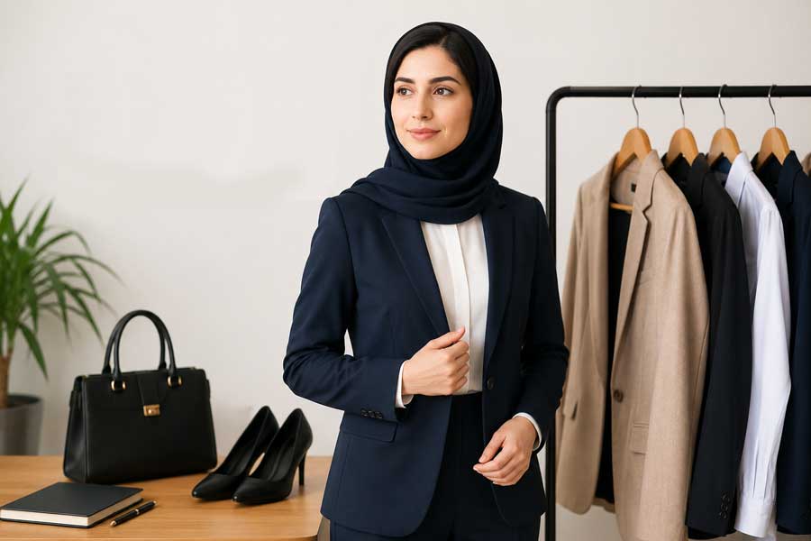 لباس مناسب مصاحبه؛ ۷ نکته برای استایلی حرفهای و قابل اعتماد 1 لباس مناسب مصاحبه