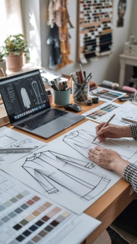 شغل های پردرآمد خیاطی؛ 7 حرفهٔ پولساز که شاید نشنیده باشید! 2 الگوسازی با جمینی